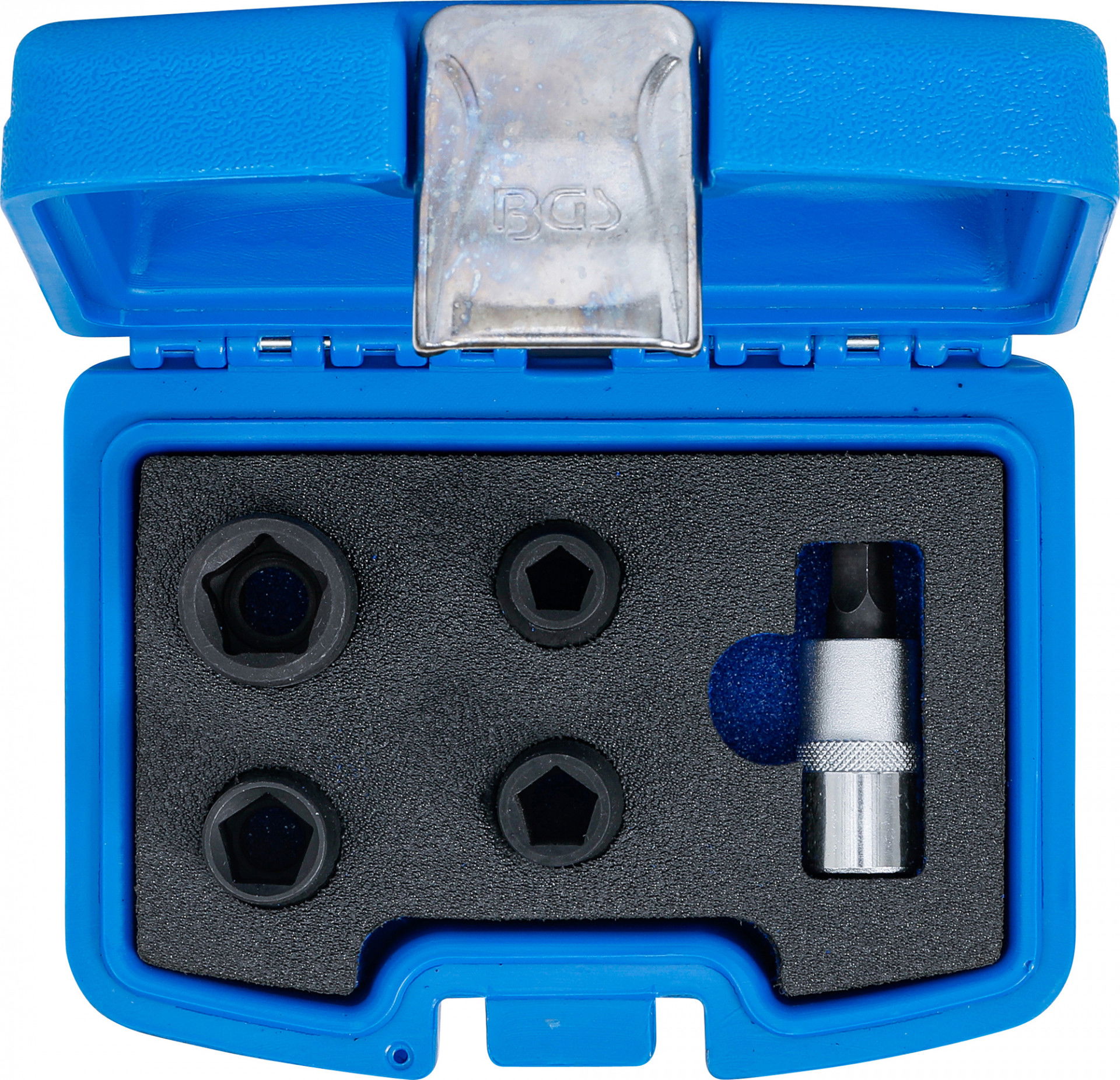 BGS Technic 9-1112-1 1/2"-os 5-lapú fékjavító dugókulcs készlet, 5 részes termék fő termékképe