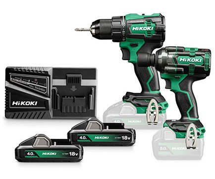 HiKoki KC18DE-WLZ 18V-os Li-ion akkus gépcsomag termék fő termékképe