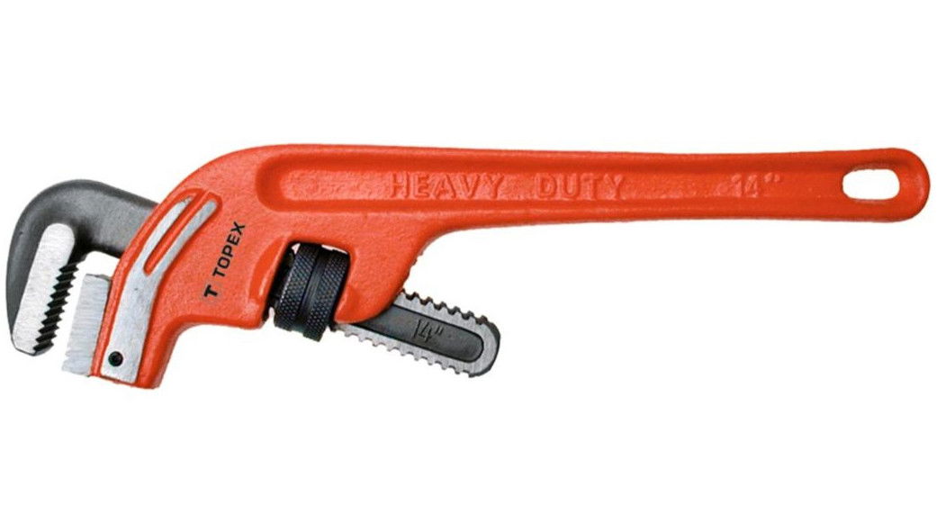 Topex 34D654 stillson hajlított csőfogó, 80 mm/2" termék fő termékképe