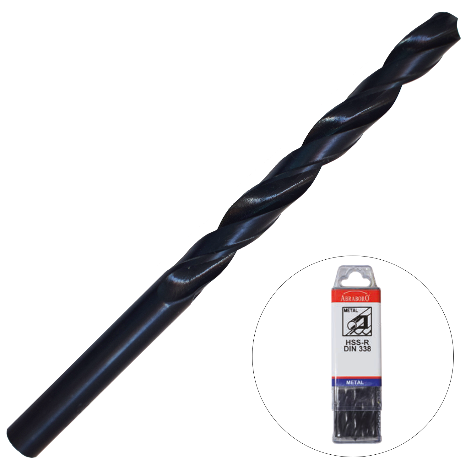 Abraboro 0.7 x 24 / 7 mm HSS-R fémfúró X-Pack, 10 db/csomag termék fő termékképe