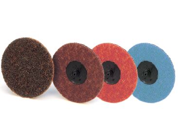 Abraboro Vlies csiszolókorong Quick-Lock befogással, Ø 50 mm, közepes (vörös) termék fő termékképe