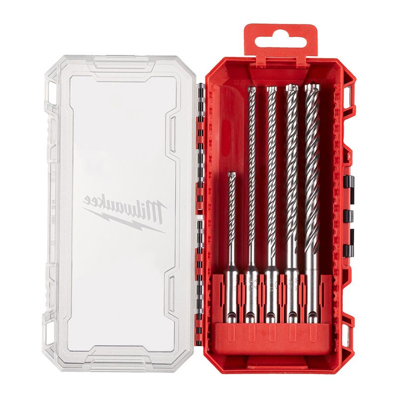 Milwaukee MX4 SDS-plus 4-élű fúrószár készlet, 5 darabos termék fő termékképe