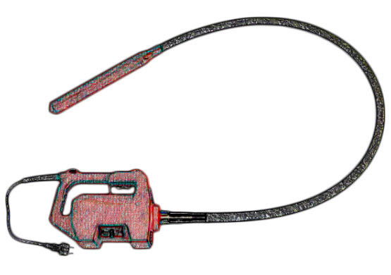 Hálózati spirálos meghajtású betonvibrátor és meghajtóegység kölcsönzés termék fő termékképe