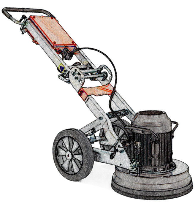 Hálózati padlócsiszoló kölcsönzés termék fő termékképe