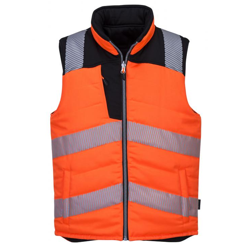 Portwest PW374 - PW3 Hi-Vis kifordítható mellény, narancs/fekete termék fő termékképe
