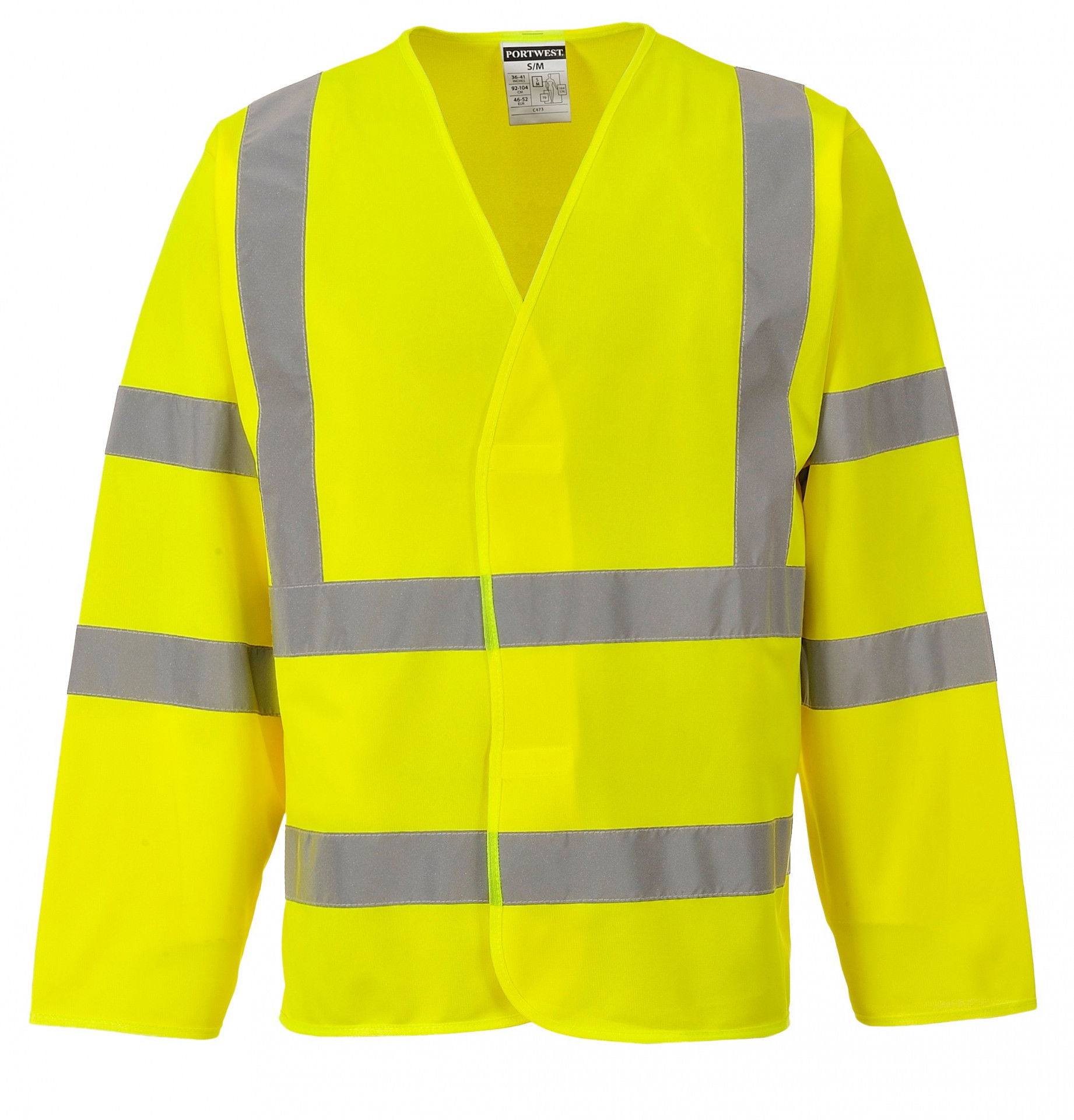Portwest C473 - Hi-Vis Band & Brace mellény ujjakkal, sárga termék fő termékképe