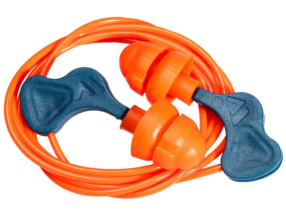 Portwest EP23 - Easy Fit zsinóros TPR füldugó, narancs, 50 pár/csomag termék fő termékképe